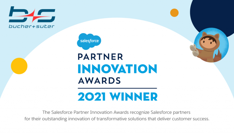Bucher + Suter: Salesforce Innovation Award Winners 2021