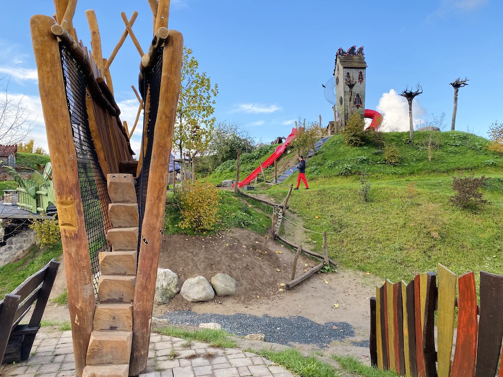 The Drachenberge Adventure Park in Bensheim