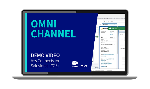 Integrate Cisco CCE/CCX into Salesforce with a powerful, omnichannel CTI solution