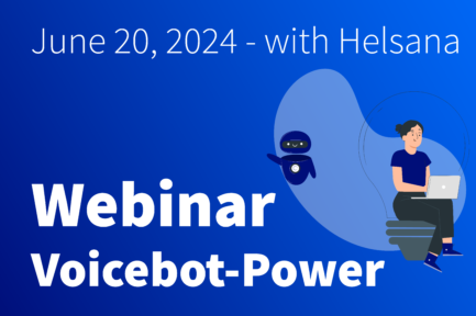 Voicebot power Webinar with Helsana on June 20, 2024