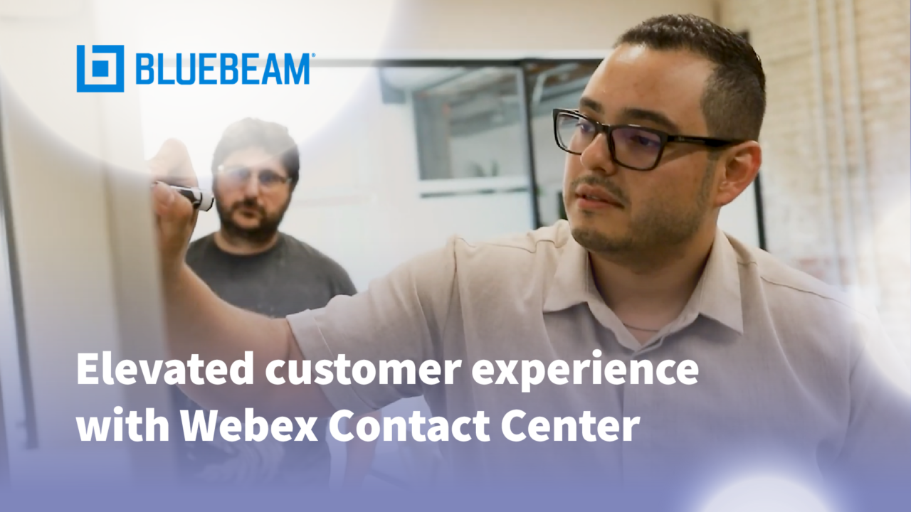 Wie Bluebeam die Customer Experience mit Webex Contact Center förderte