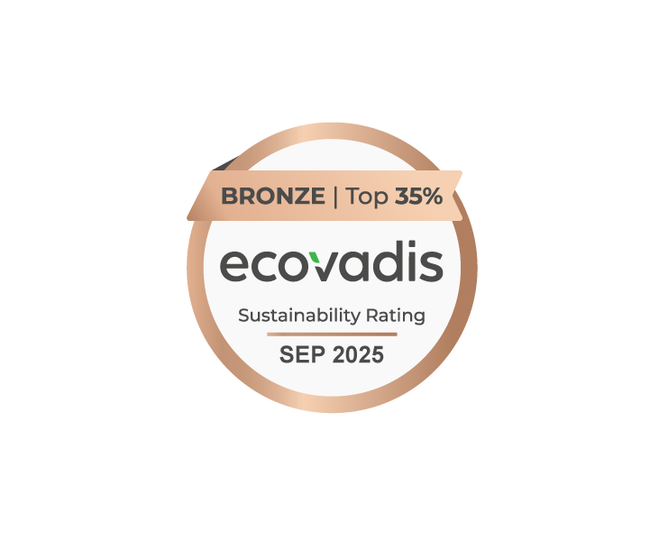 Ausgezeichnet von Ecovadis