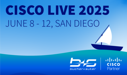 Bucher + Suter is setting sail for Cisco Live in San Diego 2025 – join us on the journey!