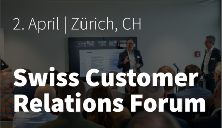 Bucher + Suter, Helvetia und Ruedi Noser waren auf dem Swiss Customer Relations Forum