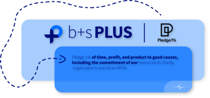 NPO Graphic b+s PLus pledge 1 1% 