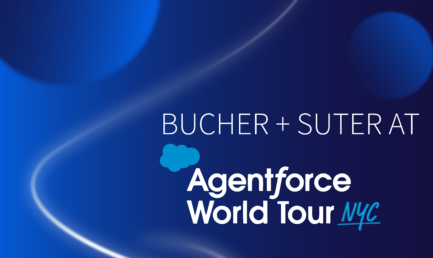 Bucher Suter at Agentforce World Tour NYC