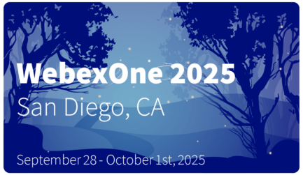 Join Bucher + Suter at WebexOne 2025 in San Diego