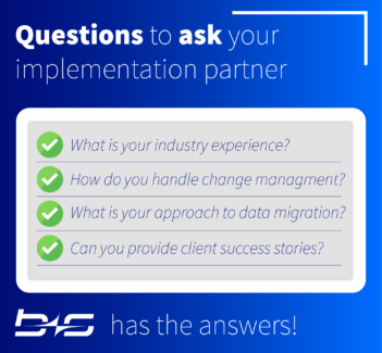 Questions to ask your Implementation